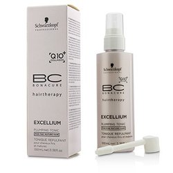 Schwarzkopf BC Excellium Q10+ Collagen Plumping Tonic (For Fine Mature Hair) 100ml/3.38oz