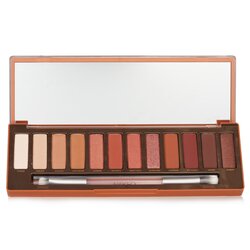 Urban Decay Naked Heat Palette: 12x Eyeshadow, 1x Doubled Ended Blending / Detailed Crease Brush -