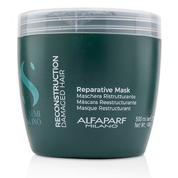 AlfaParf ماسك مرمم Semi Di Lino Reconstruction (للشعر التالف) 500ml/17.2oz