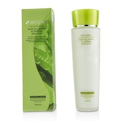 3W Clinic مستحلب منشط Aloe Full Water - للبشرة الجافة إلى العادية 150ml/5oz