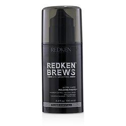 Redken Brews Work Hard Molding Paste (Maximum Control / Natural Finish) 100ml/3.4oz