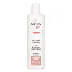 Nioxin Density System 3 Scalp Therapy Conditioner (Colored Hair, Light Thinning, Color Safe) 300ml/10.1oz