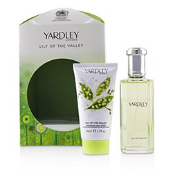 Yardley London Lily Of The Valley Coffret: Eau De Toilette Spray 50ml/1.7oz + Nourishing Hand Cream 50ml/1.7oz 2pcs