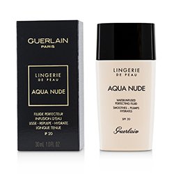 Guerlain Lingerie De Peau Aqua Nude Foundation SPF 20 - # 00N Porcelain 30ml/1oz