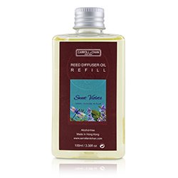 The Candle Company (Carroll & Chan) Wkład do dyfuzora zapachowego Reed Diffuser Refill - Sweet Violets 100ml/3.38oz