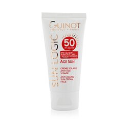 Guinot كريم شمسي للوجه مضاد لآثار التقدم بالسن Sun Logic SPF 50 50ml/1.4oz