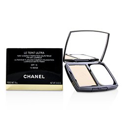 Chanel Podkład do twarzy Le Teint Ultra Ultrawear Flawless Compact Foundation Luminous Matte Finish SPF15 - # 10 Beige 13g/0.45oz