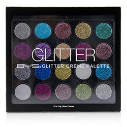 BYS Glitter Creme Palette (20x Eyeshadow) 20x0.5g/0.017oz