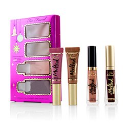 Too Faced Under The Kissletoe Набор Жидкой Губной Помады 4pcs