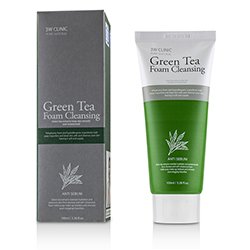 3W Clinic Green Tea Foam Cleansing 100ml/3.38oz