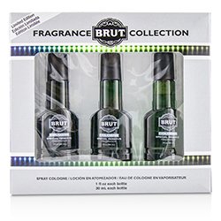 Faberge Brut Eau De Cologne Spray (Special Reserve Edition) 3x30ml/1oz