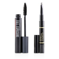 Smashbox Get Framed Set de Ojos Dúo: ( 1x Full Exposure Máscara, 1x Brow Tech To Go) 2pcs