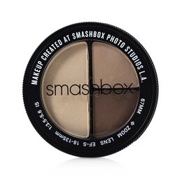 Smashbox Paleta trzech cieni do powiek Photo Edit Eye Shadow Trio - # Nudie Pic Medium (Hazelnut, Wheat, Cashew Outside 3.2g/0.11oz