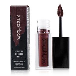 Smashbox Always On Metallic Matte Губная Помада - Vino Noir (Burgundy & Red Pearl) 4ml/0.13oz