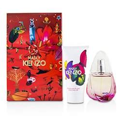 Kenzo مجموعة Madly: ماء تواليت سبراي 30مل/1 أوقية + حليب كريمي للجسم 50مل/1.7 أوقية 2pcs