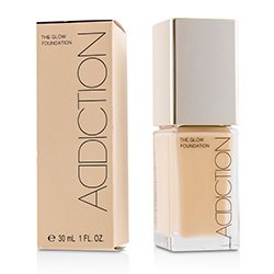 ADDICTION Podkład do twarzy z filtrem UV The Glow Foundation SPF 20 - # 002 (Porcelain Rose) 30ml/1oz
