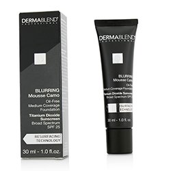 Dermablend Blurring Mousee Camo Oil Free Foundation SPF 25 (Medium Coverage) - #0C Ivory (Exp. Date 01/2019) 30ml/1oz