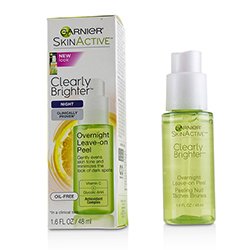 卡尼爾 夜間亮白去角質潔淨液SkinActive Clearly Brighter Overnight Leave-On Peel 48ml/1.6oz
