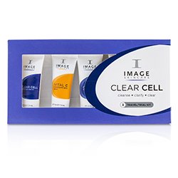 Image Clear Cell Trial Kit: 1x Cleanser, 1x Masque, 1x Lotion, 1x Vital C Hydrating Serum, 1x Prevention+ Matte Moisturizer SPF 32+ 5pcs