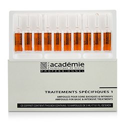 Academie أمبولات Specific Treatments 1 - حجم صالون 10x3ml/0.1oz