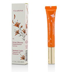Clarins Eclat Minute Instant Light Perfeccionante de Labios Natural - # 11 Orange Shimmer 12ml/0.35oz