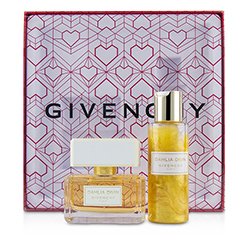 גיבנשי Dahlia Divin Coffret: Eau De Parfum Spray 50ml/1.7oz + Perfuming & Moisturizing Dew 100ml/3.3oz 2pcs