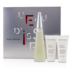 Issey Miyake مجموعة L'Eau D'Issey: ماء تواليت سبراي 100مل/3.3 أوقية + غسول مرطب للجسم 50مل/1.6 أوقية + كريم دش مرطب 50مل/1.6 أوقية 3pcs