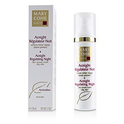 Mary Cohr Acnight Regularing Suero Crema Facial de Noche - Para Piel Grasa 50ml/1.7oz