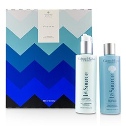 Crabtree & Evelyn Wave On By La Source Dúo de Cuidado Corporal: Jabón Corporal Refrescante 250ml + Loción Corporal Hidratante 250ml 2pcs
