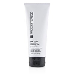 Paul Mitchell Firm Style Super Clean Моделирующий Гель (Сильная Фиксация - Дарит Блеск) 200ml/6.8oz