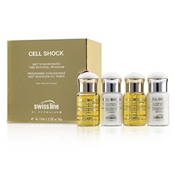 Swissline Cell Shock 360 Synchronized Антивозрастная Программа (для Лица и Шеи) 4x12ml