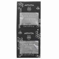 Apivita Express Beauty Mascarilla Facial con Propólis (Purificante Para Piel Grasa) 6x(2x8ml)