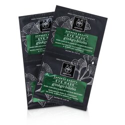 Apivita Express Beauty Eye Mask with Ginkgo Biloba (Dark Circles & Signs Of Fatigue Recovery) 6x(2x2ml)