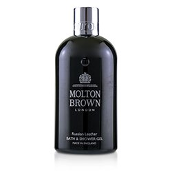 Molton Brown Russian Leather Bath & Shower Gel 300ml/10oz