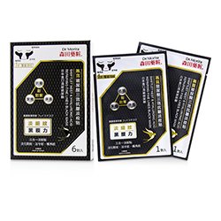 Dr. Morita Swiftlet Nest & Hyaluronic Acid Repairing Fine Lines Black Mask 6 Pairs