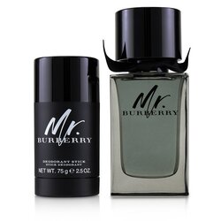 Burberry Mr. Burberry Coffret: Eau De Toilette Spray 100ml/3.3oz + Desodorante en Barra 75g/2.5oz 2pcs