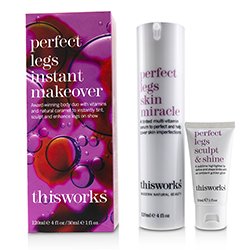 This Works Kit Perfect Legs Instant Makeover: Perfect Legs Skin Suero Milagro 120ml + Perfect Legs Esculpe & Brillo 30ml 2pcs