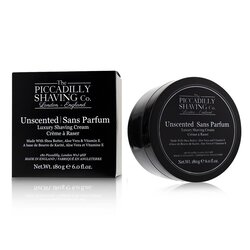 Taylor Of Old Bond Street The Piccadilly Shaving Co. Unscented Luxury Shaving Cream 180g/6oz