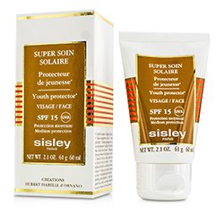 Sisley Krem do opalania do twarzy Super Soin Solaire Youth Protector For Face SPF 15 60ml/2.1oz