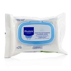 Mustela Facial Cleansing Cloths (Exp. Date 09/2019) 25cloths