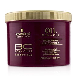 Schwarzkopf BC Bonacure Oil Miracle Brazilnut Oil Pulp Tratamiento (Para Cabello Tinturado) 500ml/16.9oz
