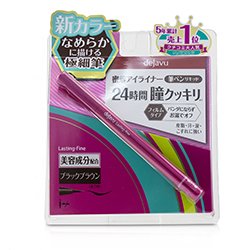 Dejavu Lasting Fine Brush Liquid Eyeliner - Black Brown 0.55ml/0.018oz