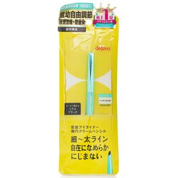 Dejavu Lasting Fine A Cream Pencil Eyeliner - # Real Black -