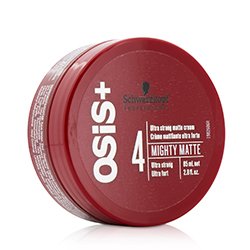 Schwarzkopf Osis+ Mighty Matte Ultra Strong Matte Cream - Ultra Strong (Exp. Date: 10/2019) 85ml/2.8oz