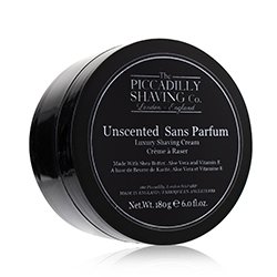 Taylor Of Old Bond Street Krem do golenia The Piccadilly Shaving Co. Unscented Luxury Shaving Cream 180g/6oz