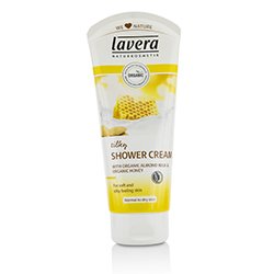 Lavera Organic Almond Milk & Honey Silky Shower Cream - Normal to Dry Skin (Exp. Date 09/2019) 200ml/6.6oz