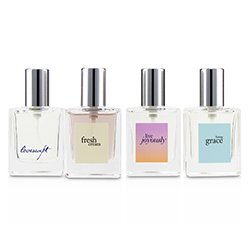 Philosophy Live. Love. Grace Coffret: Fresh Cream + Living Grace + Love Joyously + Loveswept 4x15ml/0.5oz