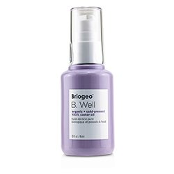 Briogeo B. Well Organic + Cold-Pressed 100% Castor Oil (For Hair, Brows, Lashes, and Skin) 45ml/1.5oz