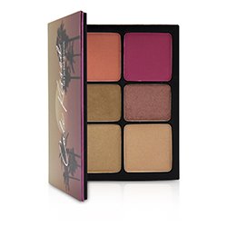 Smashbox لوحة الهايلايت وأحمر الخدود Cali Kissed (هايلايت لامع عدد 4، أحمر خدود غير لامع عدد 2) 24g/0.84oz