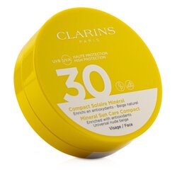 Clarins Cuidado Solar Mineral Compacto Para Rostro SPF 30 - Universal Nude Beige 11.5ml/0.4oz